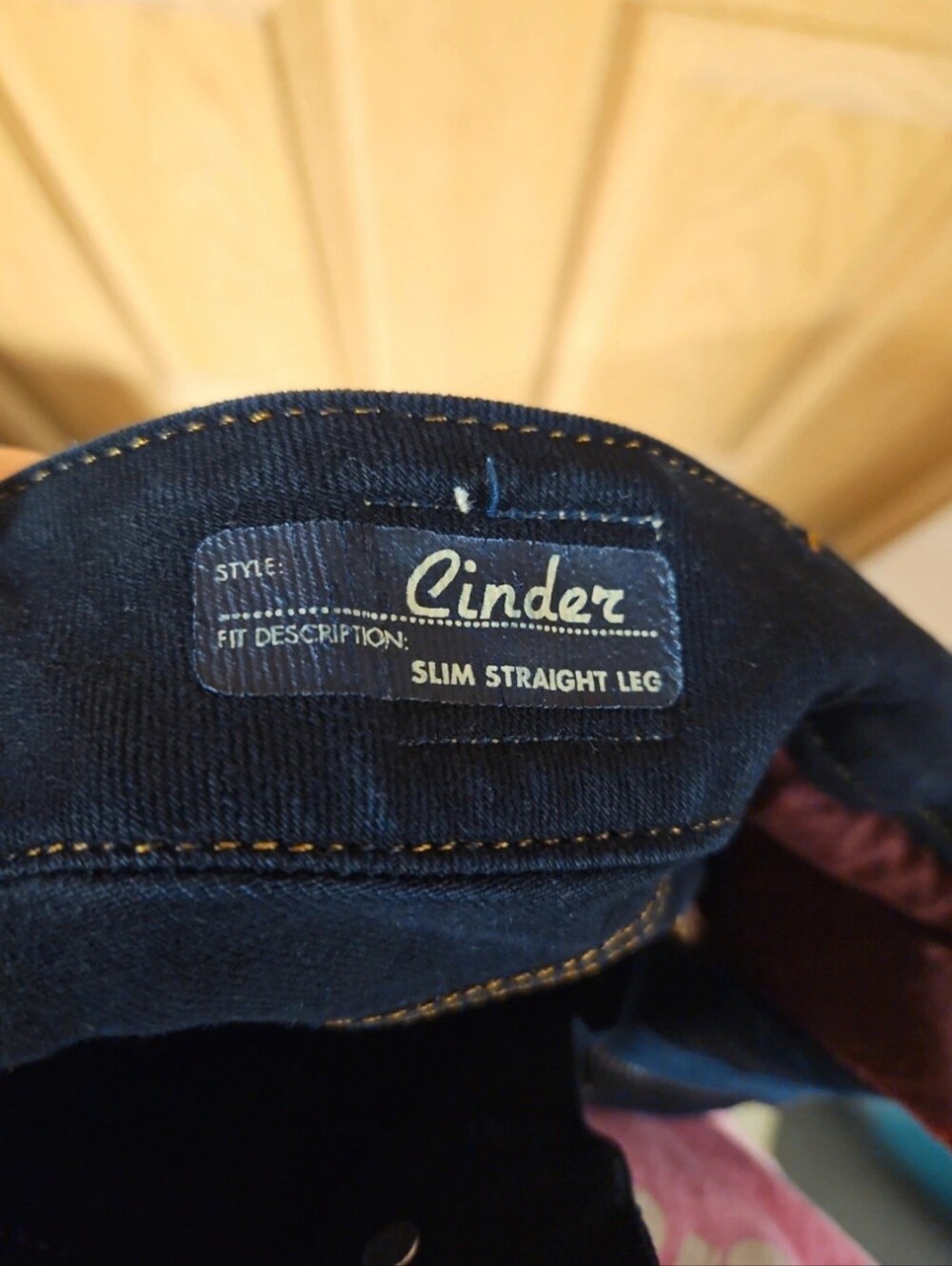 Red Engine Vintage Denim Straight Leg Jeans - Picture 3 of 9